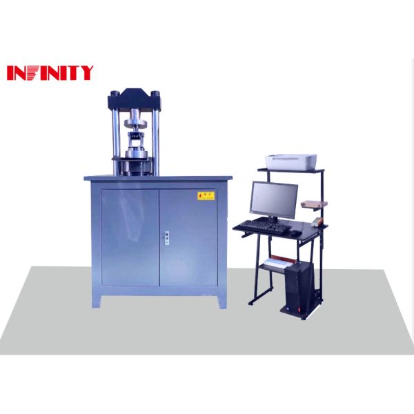 Buy 0.01kN Resolution Microcomputer Electro-hydraulic Servo Compression Testing Machine at wholesale prices