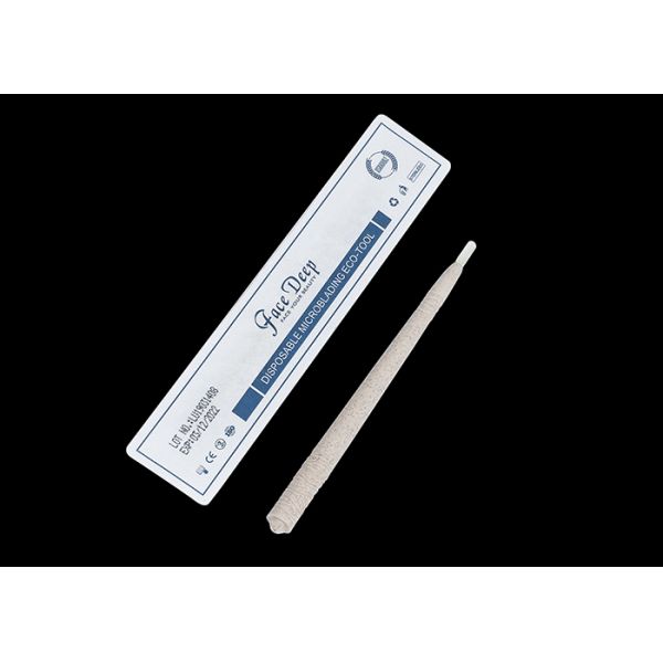Biodegradable Microblading Disposable Holder Private Label Beige Color