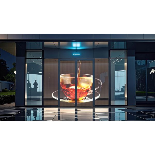P10 Ultra Thin Transparent LED Screen for Creative Architectural Design Format Video Wall Display