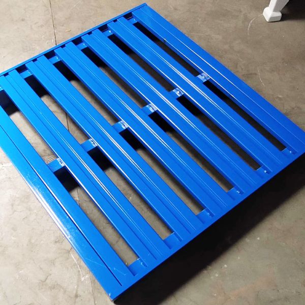 2 Way Entry Type Warehouse Steel Pallet Hot Dip Galvanized Custom Capacity