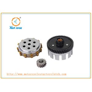 Quality High Performance Motorcycle Clutch Cover Assembly Silver Color For Suzuki AX100 for sale