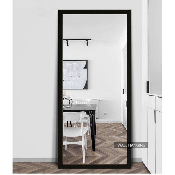 PS Frame Farmhouse Style Floor Mirror Full Length Decorative Mirror Rectangle