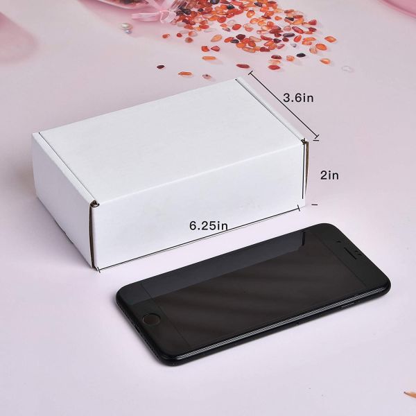 Compression-resistant White Small Rectangular Corrugated Box