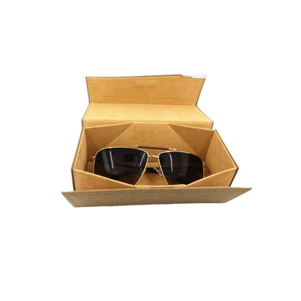 Custom Sunglass Case Kraft Paper Glasses Case Personalised Spectacle Cases