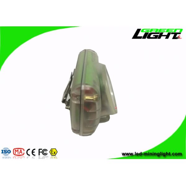 IP68 Waterproof LED Mining Light 6.4Ah Battery Capacity With Transparent Color