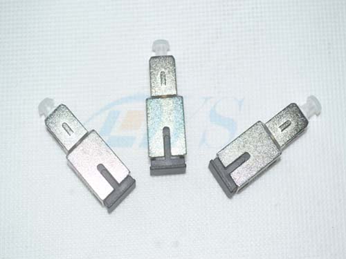 SC Simplex Metal 1-30db Fiber Optic Attenuator Singlemode Adapter