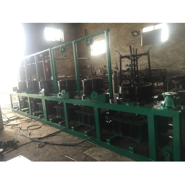Pulley Type Automatic Wire Drawing Machine With CE / ISO9001 Certification
