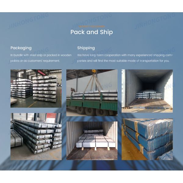 Welding Processing Service Prepainted Corrugated Roofing Sheets for Spcc Sgcc Secc in Grade DX51D DX52D DX53D DX54D DX55D