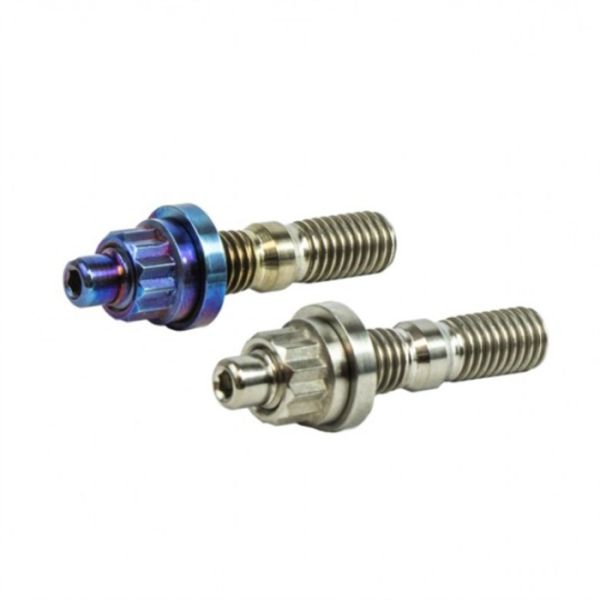 Processing Customized Gr5 M8x1.25x45 Titanium Stud Bolt For Auto Engines