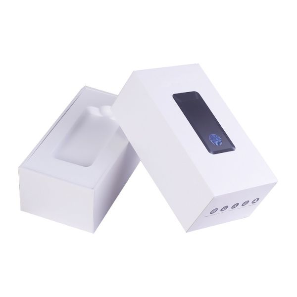 Custom Logo Rigid Cardboard Smartphone Cell Phone Packaging Box