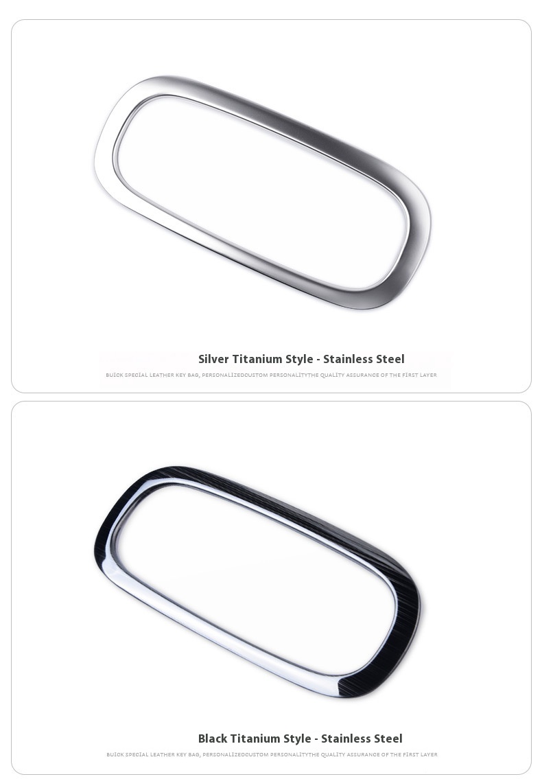 For Suitable for Smartfor Two Four Air Conditioner Adjustment Button Frame Interior Modification Stainless Steel Matte Button
