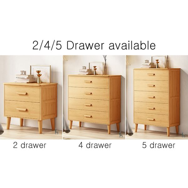 Nightstand with Drawers Modern End Table, Sofa Side Bedside for Small Space, Accent Storage Chest of