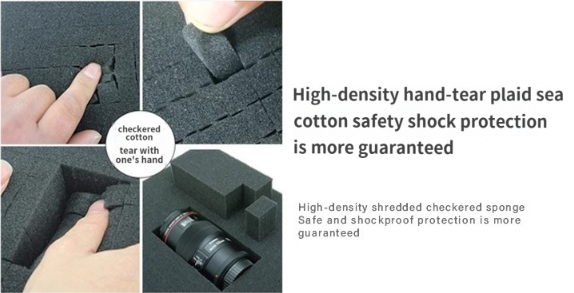 Heavy-Duty Tool Storage Case with Custom Foam Padding ODM Support and Dust Proof Protection