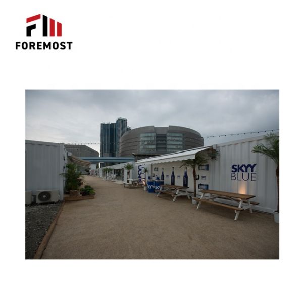 20FT/40FT Shipping Container Shopping Mall / Container House Prefab Office Container