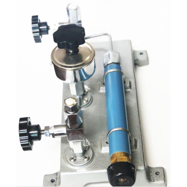 No Leak Hydraulic Pump Dead Weight Pressure Calibrator