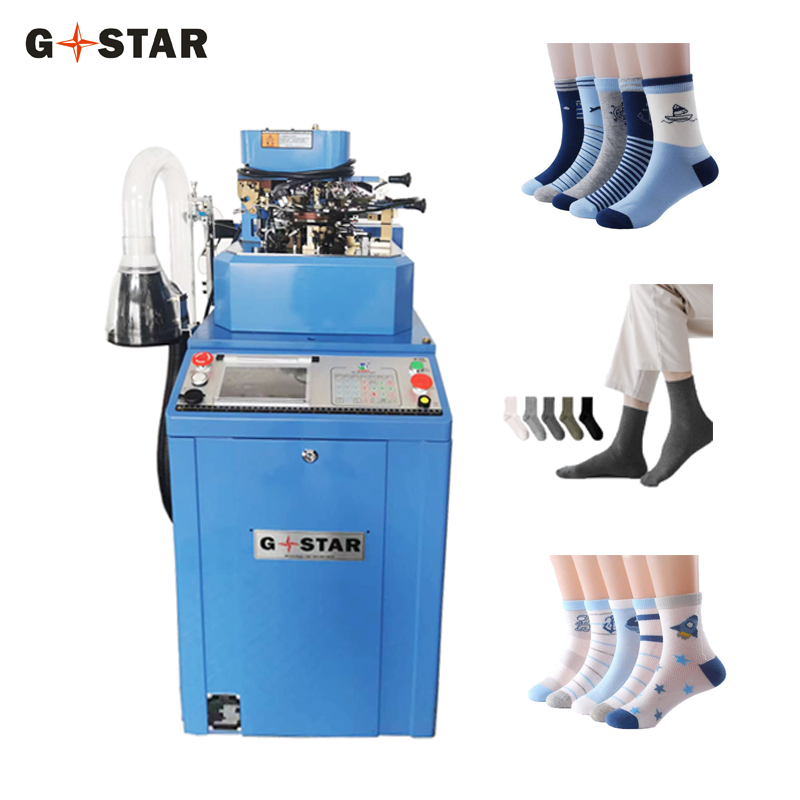 Latest Technology Automatic Shoes Upper Socks Knitting Machine with 3.5-4INCH Cylinder