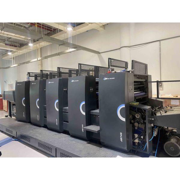 5Color B1 Offset Lithographic Printing Machine with Spot Coating