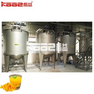 Fresh Mango Customized Complete Mango Juice Processing Automatic Machine