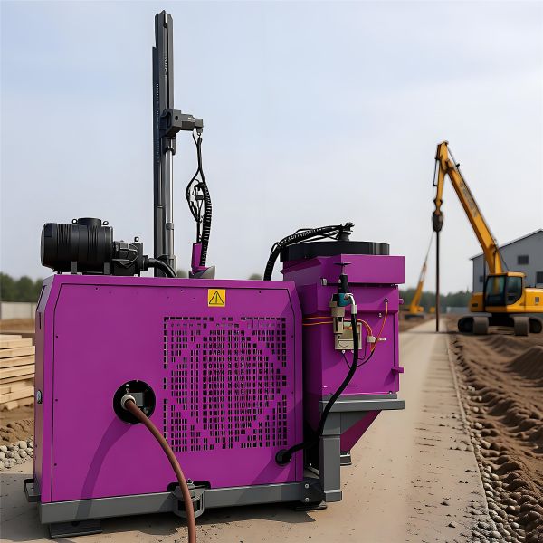 Hydraulic Pile Driver Anchoring Construction Multiangle Drilling Rotary Borehole Pile Driving Machine