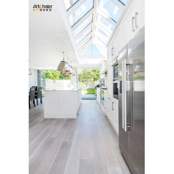 Modern Smart System Kitchen Cabinet with Eco-Friendly Materials and Customized Color Options