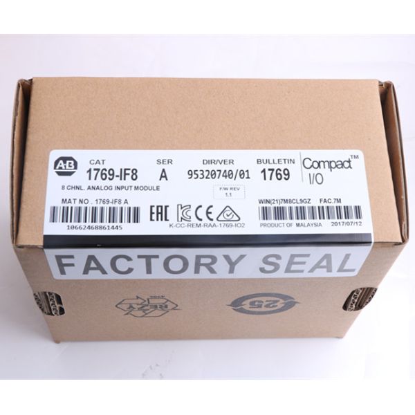 Allen Bradley Modules 1769-IF8 AB 1769-IF8 INPUT MODULE New Sealed