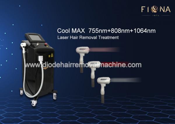 Buy Commercial Diode Laser Hair Removal Machine 600W High Laser Power 15 * 20mm Large Spot Size at wholesale prices