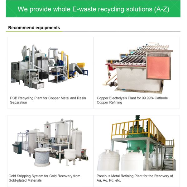 Waste PCB Boards Components Recovery Machine with Environmentally Friendly Advantage