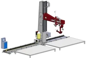 Steel Structure Construction Robotic Welding Machine Automated Welding Machine
