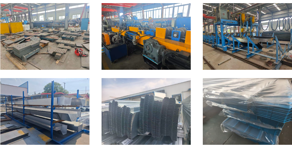Customizable Span Prefab Steel Structure Metallic Frame Warehouse with Hot Dip Galvanizing and Light Weight Design