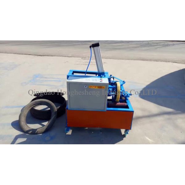 Waste Tire Sidewall Cutter / Tire Bead Cutting Machine
