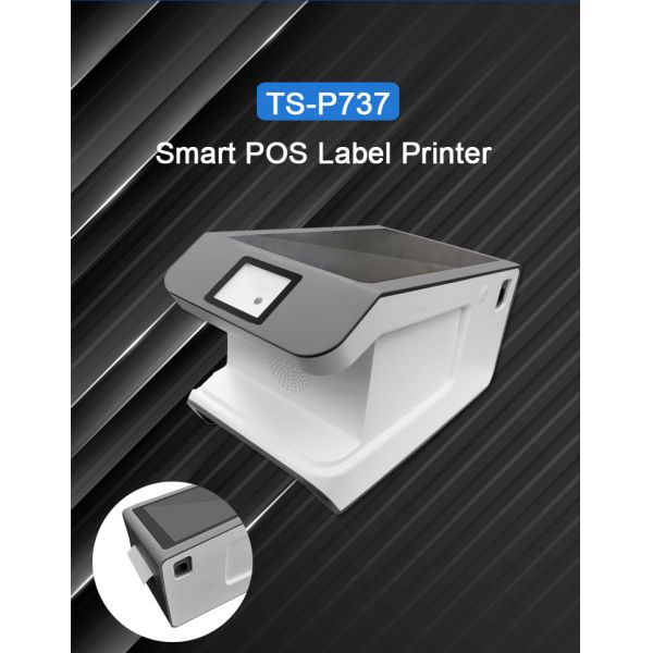 Custom Android 11 POS Card Swipe Machine System With Auto Cutter Printer