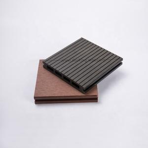 China Park Decking Solution Co-extrusion WPC Plastic Wood Floor with and 1.3%-1.4% Density on sale