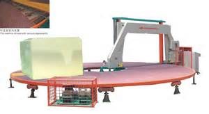 Buy Horizontal Sponge Circle Cutting Machine Customized High Performance at wholesale prices
