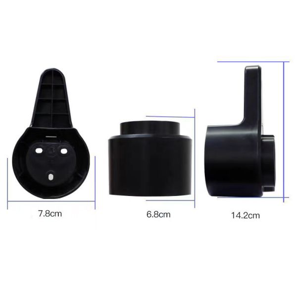 High Flame Retardant PC Fuel Shell Type1 SAE J1772 EV Charger Connector Socket IP55