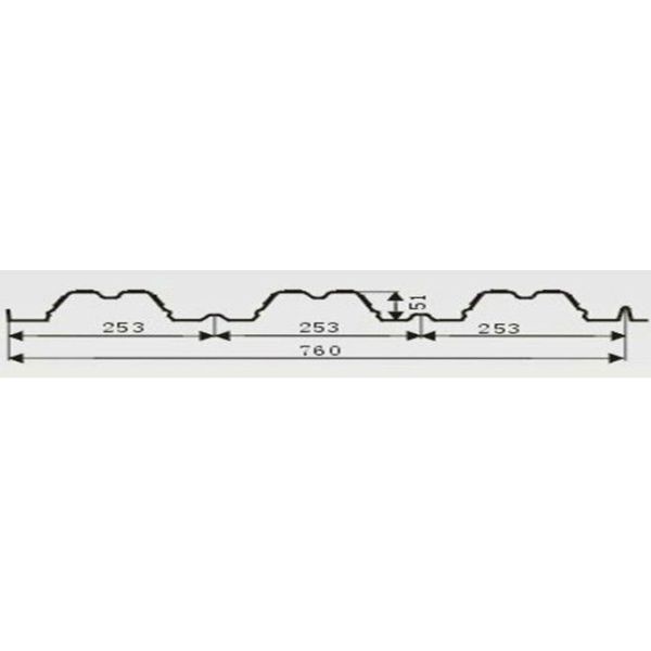 PLC Control System Metal Deck Roll Forming Machine With Hydraulic Station