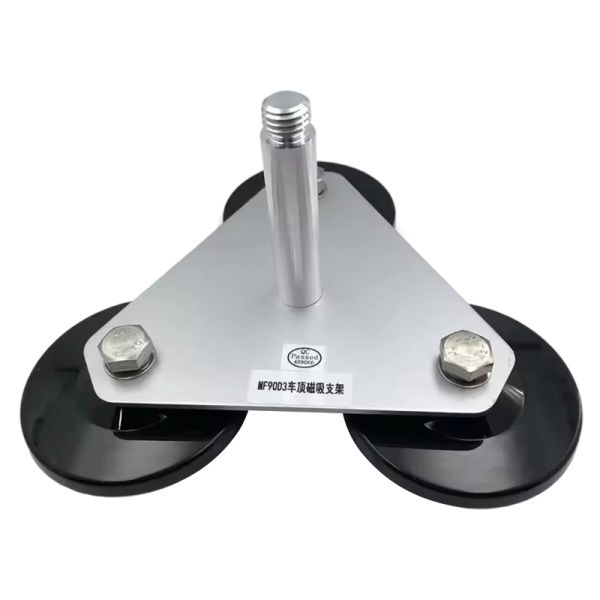 MF90D3 Triangle Magnetic Base Mounting Bracket Steady Mount Combination For RTK GPS Antenna GPS500 HX-CSX601A BT-300S BT-147 300