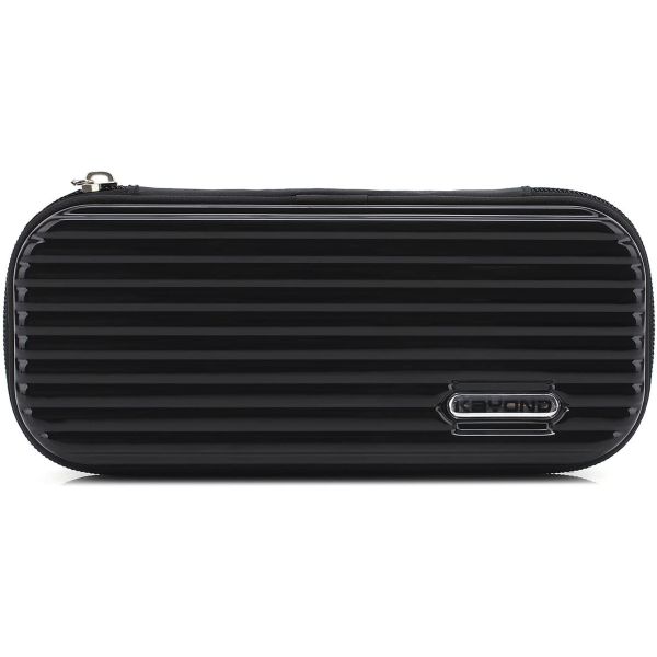 EVA Pencil Case Durable Polyester and PU Leather Construction with Soft Fabric Lining and Multiple Interior Compartments
