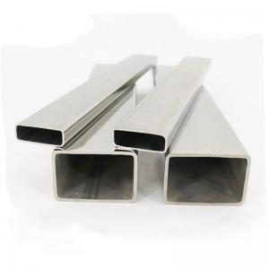 China Warehouse 316L Square Stainless Steel Tube Building Materials Ss Pipe ASTM A554 on sale