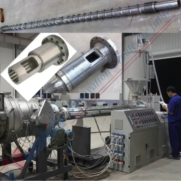 HUASHIDA 110-2000mm Plastic HDPE Thin Wall Casing Case Shell Jacket Pipe Making Machine