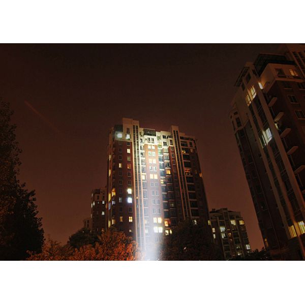 Direct Charge Zoom LED Flashlight with Power Bank Function, Outdoor T6 LED Torch
