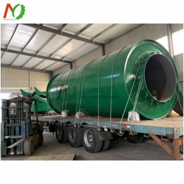 PLC Controlled Fully Continuous Pyrolysis Plant for Plastic/Rubber/Sludge Recycling