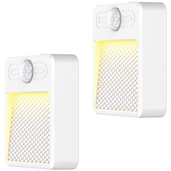 Indoor 1200mAH Wireless Led Motion Sensor Light / 0.8W Motion Activated Stick On Lights