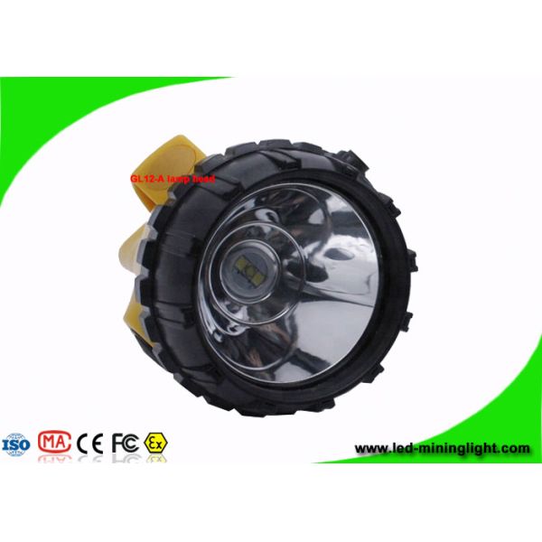 Ultra Bright LED Mining Headlight 10.4Ah IP68 With Cable SOS Low Power Warning