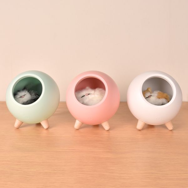 Atmosphere Touch Induction Dimming Children Table Lamp USB Charging Cartoon LED Battery Lighting and Circuitry Design Room EMC
