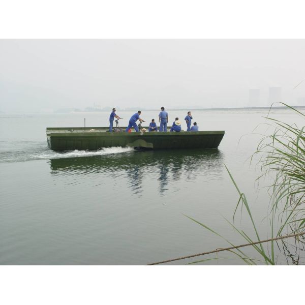 Power pontoon bridge\Power floating bridge