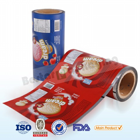 OEM grevure printing customized packaging for soap liquid with bestar packaging machine