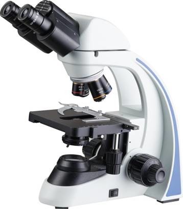 Magnification 1600X Lab Biological Microscope WF10X 18mm Living Blood Cell Analysis