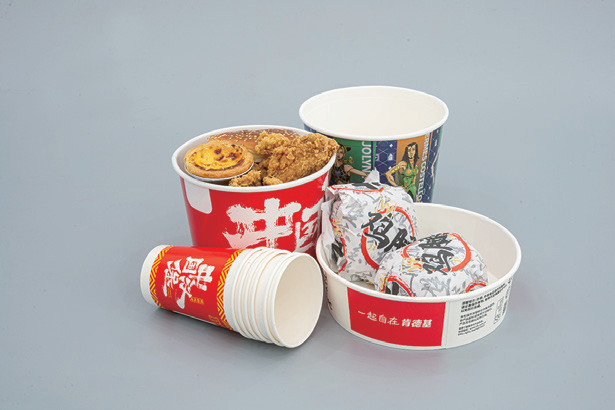 Paper bowl manufacturing process demonstration