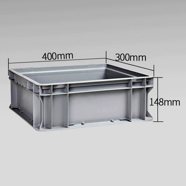 Turnover Shipping in Warehouse/Workshop HDPE Customization Eu Standard Plastic Storage Box