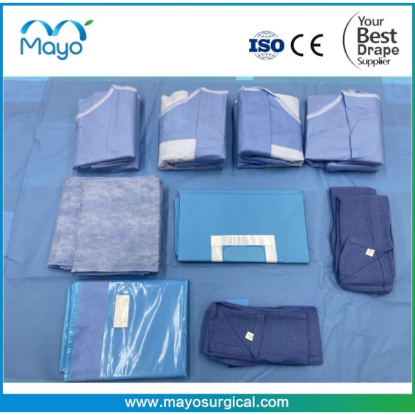 Customized High Quality Sterile Disposable Non Woven Drape Pack General/universal Surgery Drape Pack
